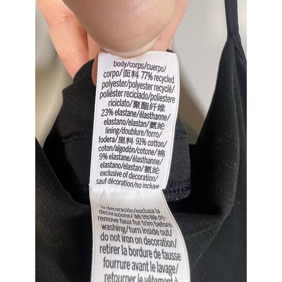 Victoria’s Secret PINK Ultimate Active Dress Black Sz Womens XL Athleisure Sport - Picture 9 of 10